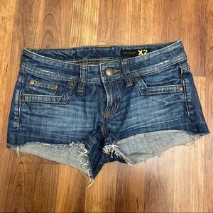 Express jean shorts size 2